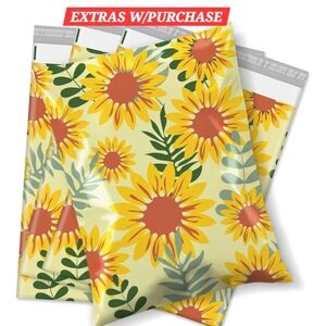 NWT -20ct. 14.5x19 Polymailers Random: Thank You Cards/TY Stickers